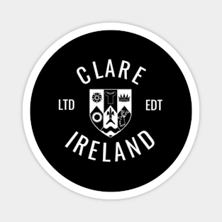 Clare Ireland County Pride Gaelic Football And Hurling Magnet